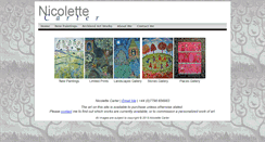 Desktop Screenshot of nicolettecarter.com